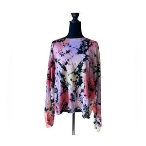 LETLUV tie dye sweatshirt from Evereve. Size Large